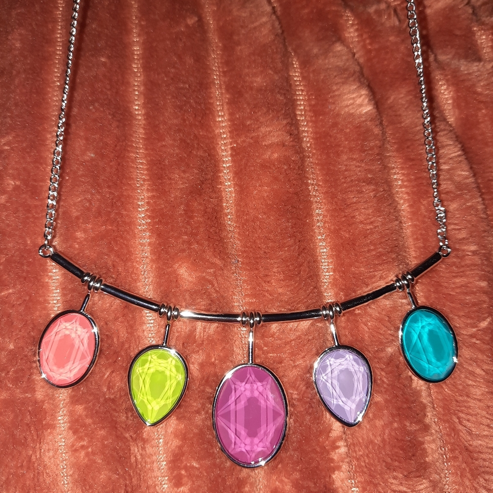 Touchstone Crystal Swarovski Good Times Necklace - Picture 3 of 9